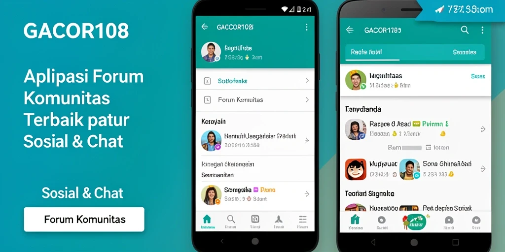 Tampilan antarmuka GACOR108 yang intuitif untuk Forum Komunitas.