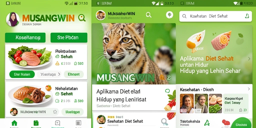 Tampilan antarmuka MUSANGWIN yang menarik dan mudah digunakan.